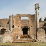 Palast der Villa Adriana in Tivoli