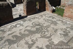 Mosaics of Neptune from Ostia