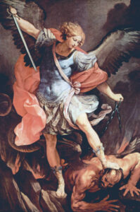 Erzengel Michael von Guido Reni, Kapuzinerkirche in Rom