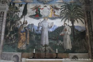 Kapelle von San Bernardino del Pinturicchio in Santa Maria in Aracoeli in Rom