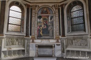 Chapelle Basso della Rovere à Sainte-Marie du Peuple