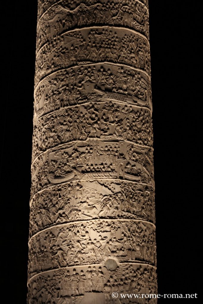 Photo of Trajan column in Roma