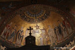 Mosaiken der Apsis von Santa Maria in Trastevere, Rom