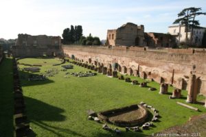 photo du palatin à rome