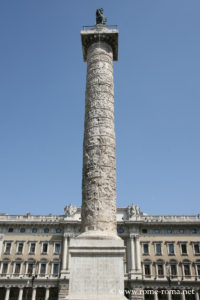 Photo of the Column of Marcus Aureliusrco-Aurelio a Roma