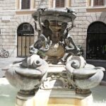 Piazza Mattei à Rome avec la fontaine des tortues