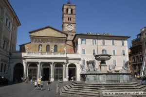 Basilique Sainte-Marie du Trastevere à Rome