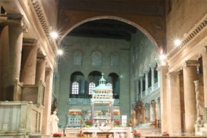 Photo of Interior of Saint Lawrence outside the walls in Rome