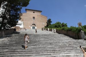 Foto della scalinata di Santa Maria in Aracoeli