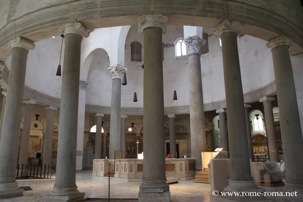 Photo de l'église Saint-Etienne le Rond à Rome