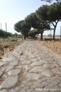 The Appian Way in Rome