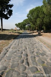 Photo of the Appian Way in Rome