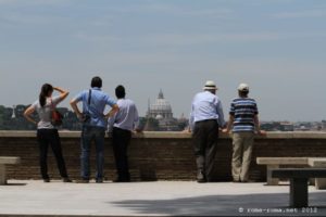 Foto del panorama dal Giardino degli Aranci