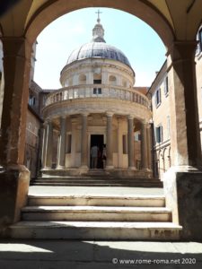 Foto del Tempietto di Bramante a Roma