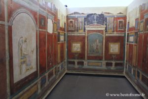 Fresque de la Villa Farnesina au Palais Massimo