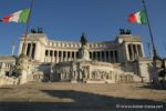 Façade du Vittoriano à Rome