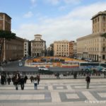 Foto das Nationaldenkmal Viktor Emanuels II. und Piazza Venezia