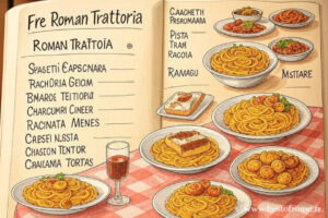 Menu romano tipico